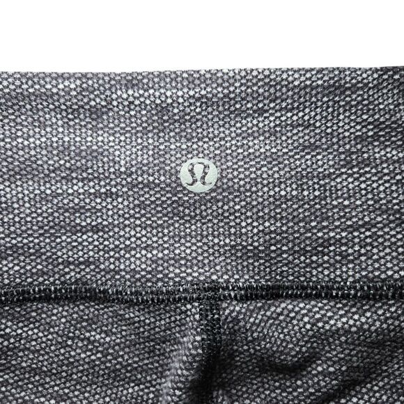 Lululemon Wunder Under Pant 28" - Diamond Jacquard Space Dye Black Slate - Picture 5 of 8